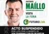 Por Andalucía suspende el acto matinal en Baeza