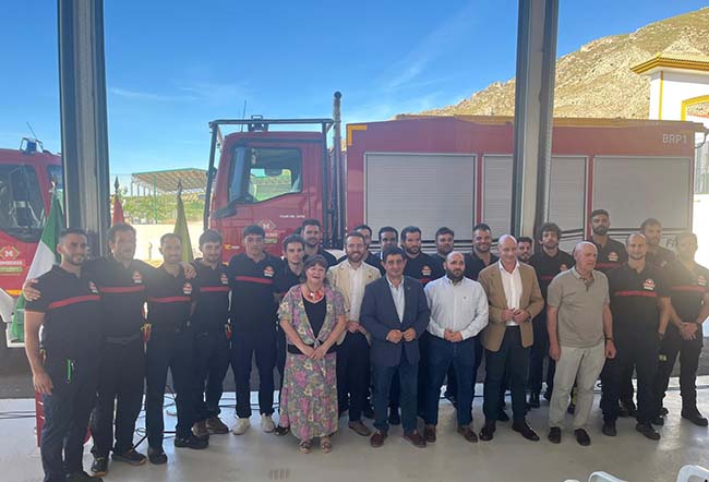MAGINA Inauguración Parque Bomberos Sierra Mágina oriental 2