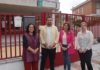 El PSOE denuncia que Moreno Bonilla sigue sin arreglar el muro del Colegio de Fuerte del Rey