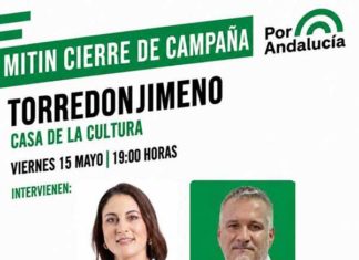 Cierre de campaña de Por Andalucía en Torredonjimeno