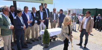Colocación de la primera piedra de la ampliación del Polígono Industrial ‘Los Cerros’