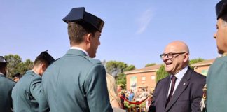 Aina Calvo pide a la nueva promoción de guardias civiles de Baeza “poner en el centro de sus actuaciones a las personas más vulnerables”