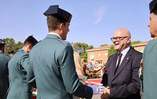 Aina Calvo pide a la nueva promoción de guardias civiles de Baeza “poner en el centro de sus actuaciones a las personas más vulnerables”