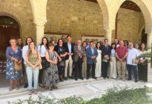 EL CES de la Provincia de Jaén reconoce el apoyo de Paco Reyes a la labor de este órgano consultivo de la Diputación Provincial que ha fortalecido
