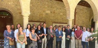 EL CES de la Provincia de Jaén reconoce el apoyo de Paco Reyes a la labor de este órgano consultivo de la Diputación Provincial que ha fortalecido