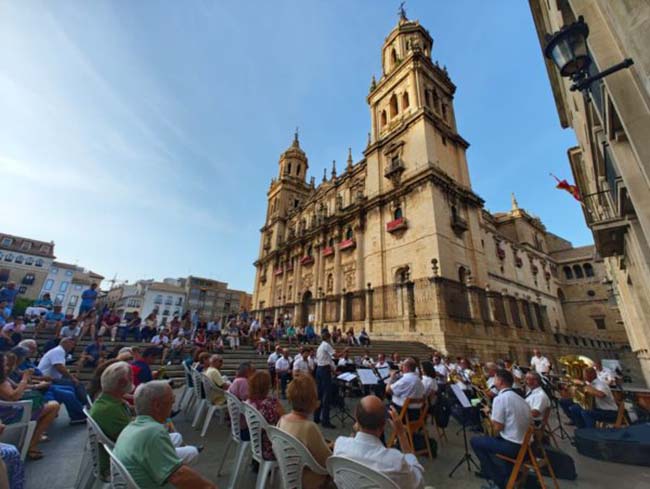 Concierto en Jaén banda de musica