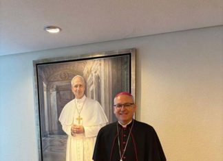 El Obispo de Jaén acompaña al Papa en su visita apostólica en España