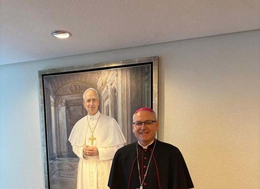 El Obispo de Jaén acompaña al Papa en su visita apostólica en España