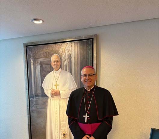 El Obispo de Jaén acompaña al Papa en su visita apostólica en España