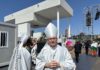 El Obispo de Jaén despide al Papa en su visita a España