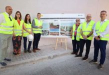 Fernández destaca el avance de las obras en la mejora del paso inferior de la calle Fuerte del Rey en el marco de la integración ferroviaria de Jaén