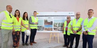 Fernández destaca el avance de las obras en la mejora del paso inferior de la calle Fuerte del Rey en el marco de la integración ferroviaria de Jaén