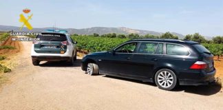La Guardia Civil detiene a un grupo criminal por varios delitos de robo, conducción temeraria, y atentado a agente de la autoridad