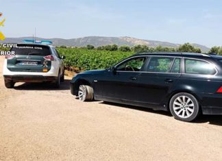 La Guardia Civil detiene a un grupo criminal por varios delitos de robo, conducción temeraria, y atentado a agente de la autoridad
