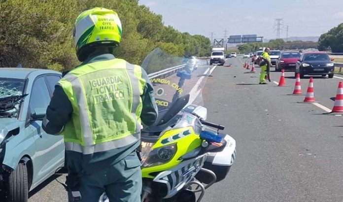 Sucesos.- Dos heridos en un accidente de tráfico en Castejón