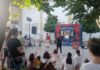 La magia de Jesús Jaén llega a la Alameda de Adolfo Suares enmarcada dentro de la feria de la Capill