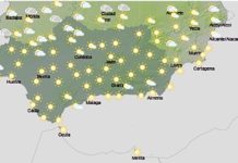 Cielos con intervalos de nubes medias y altas, sin descartar chubascos que pueden ir ocasionalmente acompañados de tormentas