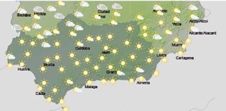 Cielos con intervalos de nubes medias y altas, sin descartar chubascos que pueden ir ocasionalmente acompañados de tormentas