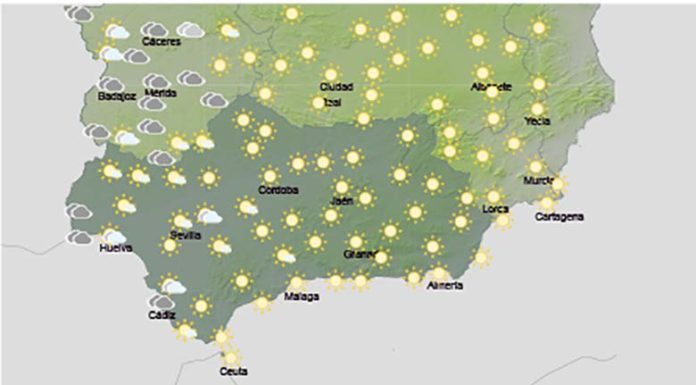Temperaturas mínimas sin cambios o localmente en descenso, máximas en ascenso