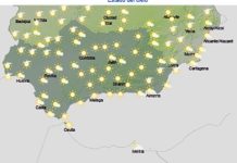 Nubosidad de evolución en las sierras, donde no se descartan chubascos y tormentas dispersas