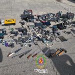 Rápida actuación de Policía Local y Bomberos ante dos incendios registrados en contenedores de la ciudad