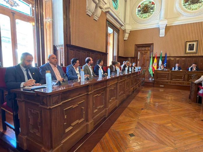 PP.REYES Intervención de Luis Mariano Camacho durante el pleno extraordinario de renuncia