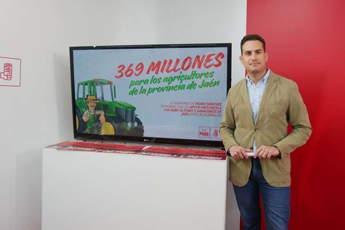 PSOE rueda de prensa Jose Latorre ayudas agricultores
