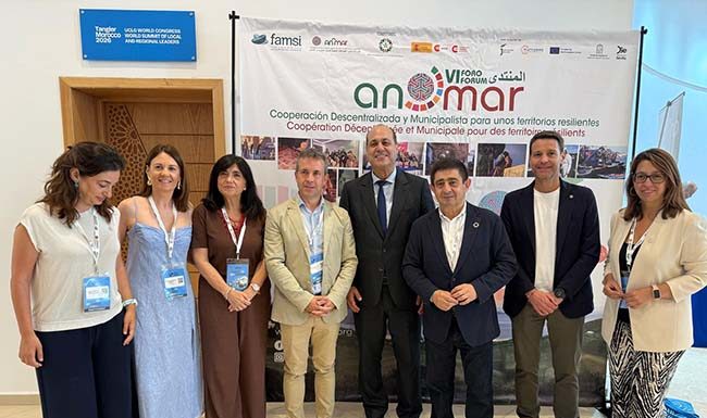 Reyes destaca la experiencia de la Red AN-MAR como espacio de cooperación entre gobiernos locales de Andalucía y Marruecos