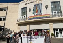 Minuto de silencio en la Subdelegación del Gobierno en Jaén