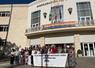 Minuto de silencio en la Subdelegación del Gobierno en Jaén
