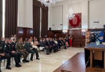 Manuel Fernández reivindica en Jaén la memoria de los 188 policías nacionales asesinados por el terrorismo