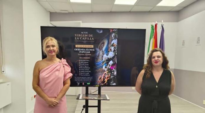 Este jueves está prevista la ofrenda floral a la Virgen de la Capilla