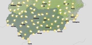 Nubosidad de evolución diurna en las sierras, donde no se descartan chubascos ocasionales
