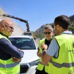 Actuaciones de emergencia en la A-44 y destaca la adjudicación de la rehabilitación del firme entre Cambil y el límite con Granada