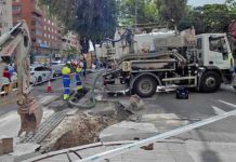 El Ayuntamiento de Jaén destina todos los servicios municipales disponibles a limpieza y arreglos de situaciones provocadas por el tempora