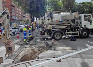 El Ayuntamiento de Jaén destina todos los servicios municipales disponibles a limpieza y arreglos de situaciones provocadas por el tempora