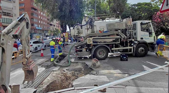 El Ayuntamiento de Jaén destina todos los servicios municipales disponibles a limpieza y arreglos de situaciones provocadas por el tempora