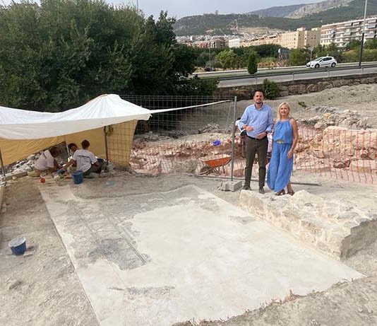 Cultura destaca el buen ritmo de los trabajos arqueológicos en la villa romana de Los Robles y su almazara