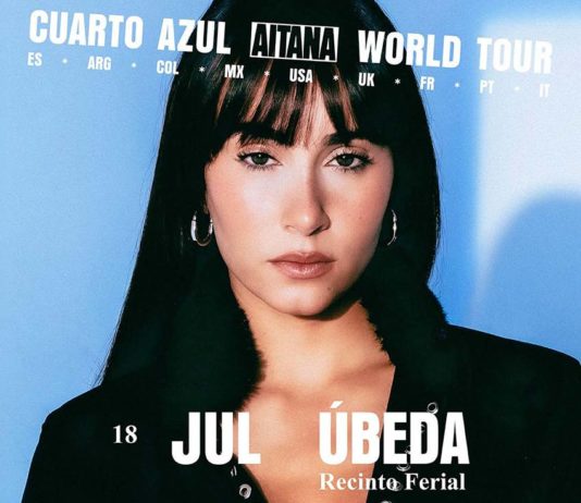 Aitana llega a Úbeda en la gira internacional ‘Cuarto Azul World Tour’