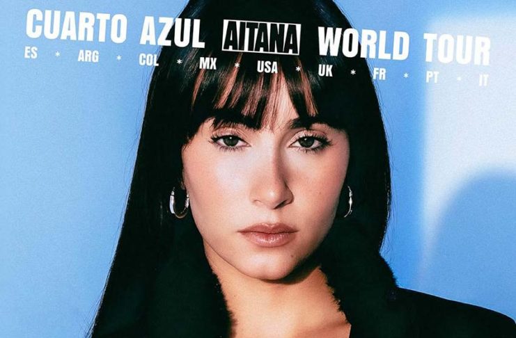Aitana llega a Úbeda en la gira internacional ‘Cuarto Azul World Tour’