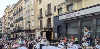 La Banda Municipal de Jaén ofrece un concierto extraordinario en la Carrera de Bernabé Soriano con motivo de su 125 aniversari