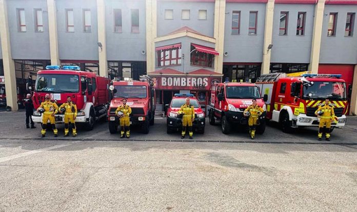 BOMBEROS Vehículos Retenes forestales Bomberos Jaén (1)