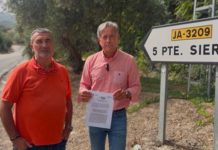 El PP denuncia “una década de mentiras del PSOE” con los vecinos de Puente de la Sierra y Puente Jontoya y exige la ampliación de la JA-3209 y las nuevas paradas de autobús