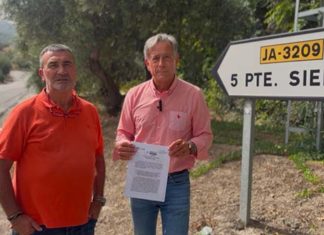El PP denuncia “una década de mentiras del PSOE” con los vecinos de Puente de la Sierra y Puente Jontoya y exige la ampliación de la JA-3209 y las nuevas paradas de autobús