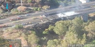 Dos fallecidos y siete heridos en un accidente en la autopista AP-7 en Benahavís