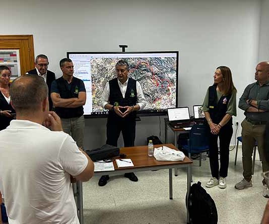 Estabilizado el incendio de Los Gallardos en Almería
