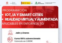 Empleo oferta en Jaén los cuatro últimos cursos gratuitos de Realidad virtual e Internet de las cosas Este programa de Formación para el Empleo en Tecno