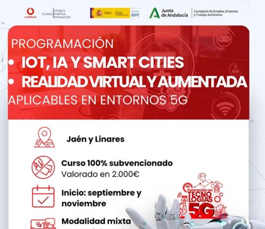 Empleo oferta en Jaén los cuatro últimos cursos gratuitos de Realidad virtual e Internet de las cosas Este programa de Formación para el Empleo en Tecno