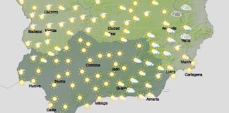 Cielos poco nubosos, con intervalos de nubes medias y altas