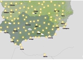 Cielos poco nubosos o despejados, con nubosidad de evolución en Sierra Morena